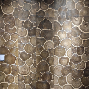 Kết Thúc Hạt Gỗ Sàn Trang Trí Tường Panel Kết Thúc Hạt Gỗ Gạch Lát Sàn Gỗ Mẫu Dệt - Product Image 3