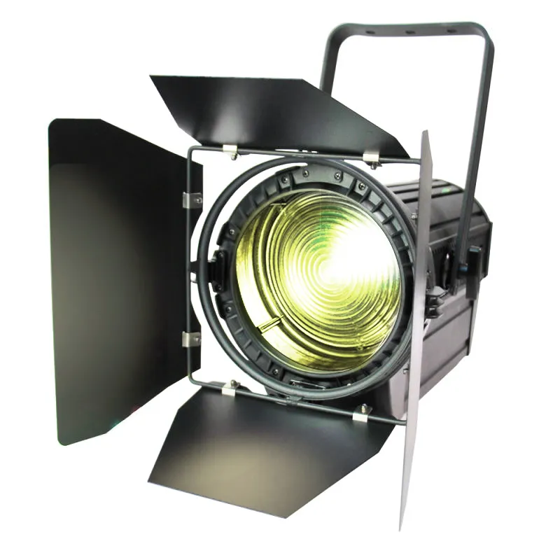 Kit de iluminação de estúdio de vídeo vangaa 200w rgbw 4 em 1, cob, led fresnel