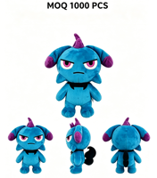 Peluche personnalisée en coton PP doux, design 1:1, multi-personnages, pour articles promotionnels, cadeau pour enfants, fabrication OEM ODM