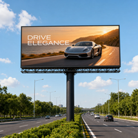 Écran LED extérieur P5, mur vidéo LED couleur, armoire en aluminium IP65 pour affichage publicitaire en ville et en bord de route