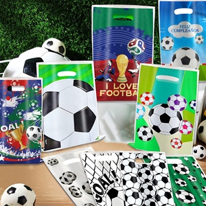<span class=keywords><strong>Bolsas</strong></span> de Regalo para Fiestas de Fútbol, 10 <span class=keywords><strong>Bolsas</strong></span> de Dulces con Asas para Cumpleaños con Temática de Fútbol, <span class=keywords><strong>Bolsas</strong></span> de Regalo para Eventos Deportivos - Product Image 5