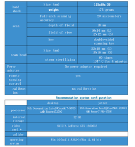 Scanner intra-<span class=keywords><strong>oral</strong></span> AlliedStar AS200 filaire pour la dentisterie ou l'industrie intra-orale - Prix distributeur - Product Image 4