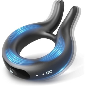 Anello Vibrante in Silicone a Forma di Pneumatico con Motore Potente per Uomo, per Migliorare le Prestazioni e Ritardare l'Eiaculazione - Product Image 2