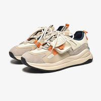 Nouveautés - Sneakers pour femmes automne-hiver, baskets de sport et de loisirs avec empeigne en tissu
