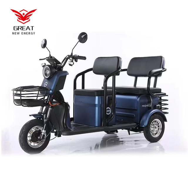 Tricycle Motorized Cargo Three Wheel Electric Scooters Bike Electric Tricycle for Adults