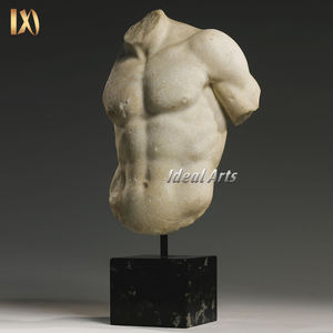 Busto de torso de mármol, diseño vintage personalizado, Ideal para arte - Product Image 3