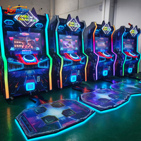 Machine de danse pour enfants en gros, machine de jeu à monnayeur, machine de jeu d'arcade Dance Revolution, machine de jeu d'arcade Pump It Up