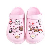 Breloques de chaussures d'hiver de Noël personnalisées, sport, football, fille, PVC, décoration mexicaine pour chaussures
