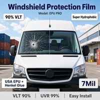 Film de protection de pare-brise Ultra HD, nouveau modèle, 7 mil, anti-explosion, protection contre les graviers, PPF, fabricant en gros