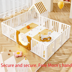 รั้วกั้น<span class=keywords><strong>เด็ก</strong></span>วัยหัดเดินพับได้<span class=keywords><strong>ส</strong></span>ำหรับบ้านที่ปลอดภัยในร่<span class=keywords><strong>ม</strong></span>พร้อ<span class=keywords><strong>ม</strong></span>ที่เก็บของเล่น - Product Image 4