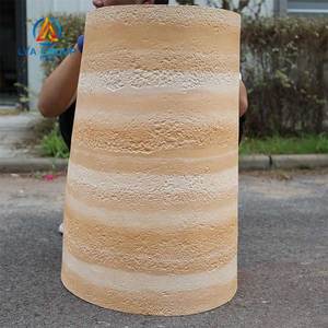 Panneau mural flexible en pierre artificielle, revêtement en terre compactée mince, texture 3D - Product Image 2