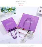 Maßgefertigte Großhandels-Öko-Freundliche Klassische Luxus-Kunstpapiertüten mit Baumwollseilgriffen Digitaldruck Geschenk-Einkaufsverpackung