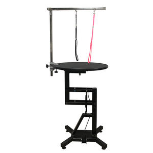 Meja Perawatan Hewan Peliharaan dari Baja Anti Karat dengan Ketinggian yang Dapat Disesuaikan untuk Anjing dan Hewan Kecil - Product Image 5