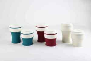 500ml Silicone Folding Cup No Dropshipping BPA-Free Portable Travel Mug with Leak-Proof Lid for Hot & Cold Drinks - Product Image 3