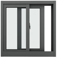 Ventanas Corredizas de Aluminio con Doble Vidrio, Certificación NFRC AS2047, Resistentes a Huracanes, Eficiencia Energética, Rotura Térmica