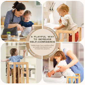 <span class=keywords><strong>Tour</strong></span> d'apprentissage en bois MDF personnalisable pour les tout-petits âgés de 1 an <span class=keywords><strong>Tour</strong></span> d'<span class=keywords><strong>observation</strong></span> <span class=keywords><strong>pliable</strong></span> pour la chambre à coucher - Product Image 5