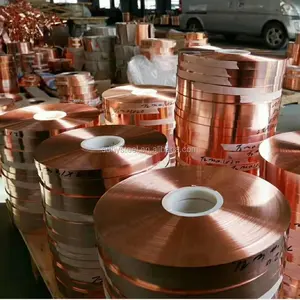 0.5mm Thickness Copper Foil Tape Strip Micron For Transformers