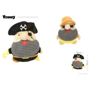 Peluche Yommy Pirate Captain 18cm Jouet interactif pour animaux de compagnie - Product Image 1