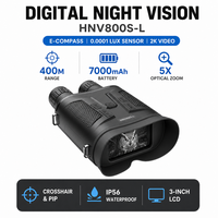 Binoculares de Visión Nocturna Digitales 2K HNV800S-L, Alcance de 800m, Dispositivo de Visión Nocturna Infrarroja, Batería de 7000mAh para Exploración al Aire Libre