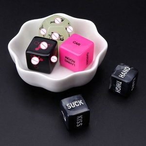 Populares <span class=keywords><strong>dados</strong></span> de póker luminosos para adultos (hombres y mujeres), <span class=keywords><strong>juego</strong></span> de colección poliédrico de 5 piezas, impermeables, con bolsa de terciopelo, juguete sexual. - Product Image 4