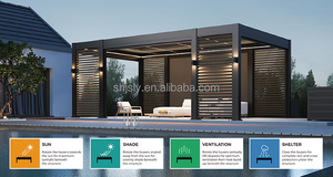 Buitenluifel & Tuinhuisje & Pergola Aluminium Pergola Villa Pergola Badplaats - Product Image 2