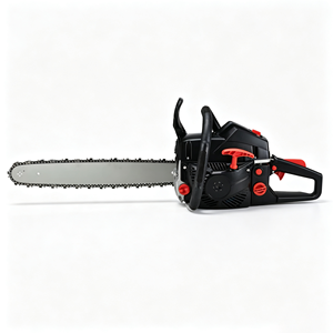 Scie <span class=keywords><strong>à</strong></span> chaîne <span class=keywords><strong>à</strong></span> essence portative de qualité industrielle pour usage extérieur et jardinage, robuste - Product Image 1