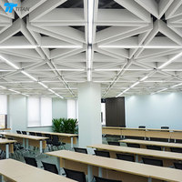 Baffles acoustiques ignifuges de classe A Titan, noyau en laine de roche, haute performance, absorption acoustique NRC 090