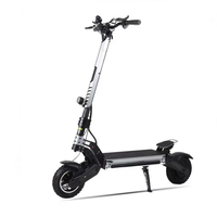 Çift güçlü Motor gücü 2400w E Scooter Scooter kapasiteli elektrikli 65km/s yüksek hızlı 10 inç pnömatik lastik çift tron motorları