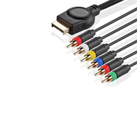 Cable AV Premium de 6 pies, componente HDTV de alta resolución, RCA, Audio y vídeo, para PS2, PS3