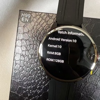 Reloj Inteligente con Tarjeta SIM 4G, Memoria de 128 GB, Descarga de Aplicaciones, Pantalla AMOLED con Cámara HD, Batería de 1100 mAh, Reloj Inteligente Android
