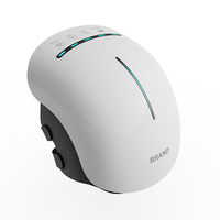 Appareil de Massage pour Genoux avec Pétrissage, Vibration, Chauffage Électrique et Thérapie par Lumière Rouge pour le Soulagement de la Douleur