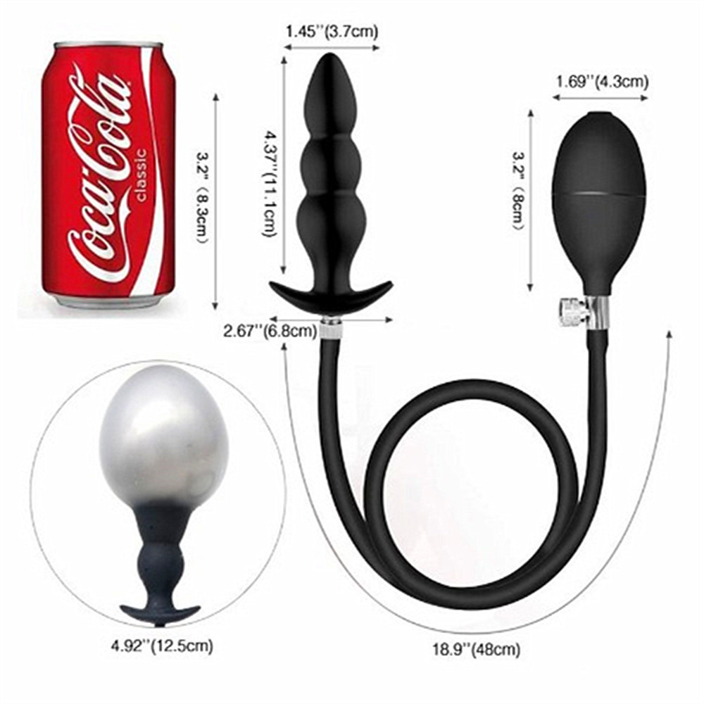 Inflatable Anal Expansion Plug - Customizable Beads for Anal Play, Perfect for BDSM Adventures Available in Bulk. Inflatable Anal Expansion Plug - Customizable Beads for Anal Play, Perfect for BDSM Adventures Available in Bulk.