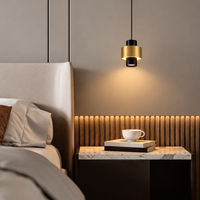 Spot LED suspendu 8W (4W vers le haut, 4W vers le bas) – 2 tailles au choix – Éclairage décoratif intérieur