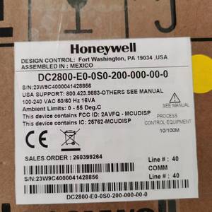สต็อกใหม่ของแท้ DC2800 DIN คอนโทรลเลอร์ดิจิตอลอเนกประสงค์ DC2800-CE-1S0-100-000-00-0 - Product Image 2