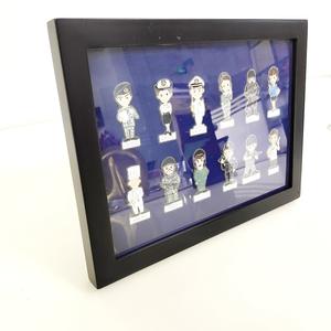 ビジネス企業ギフトセットカスタムプロモーションメタルネイビーバッジお土産バッジセットフォトフレーム付き - Product Image 1