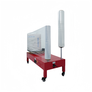 Semi-Automatic Pallet Film Wrapping Equipment & PE <b>Stretch</b> Film Wrapping <b>Machine</b> - Suitable for Wooden Cases & Cartons - Product Image 3