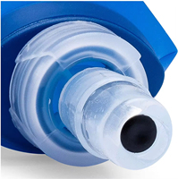 Gourde pliable souple sans BPA pour sac d'hydratation, course à pied, randonnée, cyclisme, sport