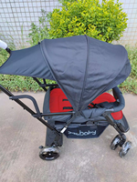 Poussette de voyage pliable légère pour nouveau-nés Purorigin, idéale pour l'avion, poussette double pour bébés, vente en gros à prix abordable