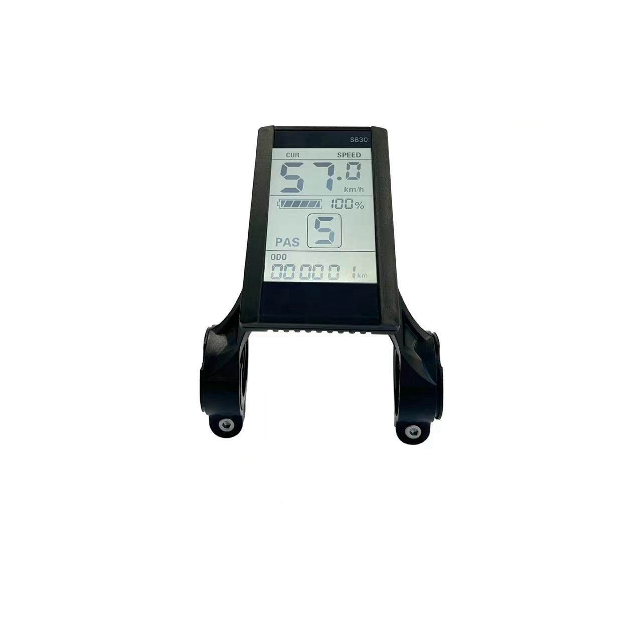 Ebikeling 36 / 48v S830 Écran LCD étanche pour vélo électrique Ebike