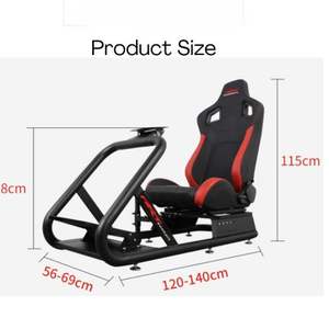 Simulateur de course Cockpit OEM ODM Gaming Car F1 Simulation Seat Racing <span class=keywords><strong>Wheel</strong></span> <span class=keywords><strong>Stand</strong></span> Sim Racing Rig - Product Image 4