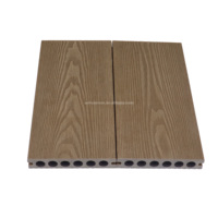 Planches de terrasse en WPC co-extrudé 1.5 Gen 25*140mm, imperméables, ignifuges, modernes, à clipser, revêtement composite extérieur, garantie 5 ans