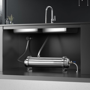 Popolare Design a doppio morsetto 2000L <span class=keywords><strong>PVC</strong></span> cabina elemento filtrante in acciaio inox alloggiamento filtro acqua cartuccia filtro per uso domestico - Product Image 2