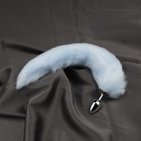 Queue de chat portable en alliage d'aluminium, plug anal réaliste en fourrure artificielle, 100% étanche, jouet anal pour femme, couleur personnalisable, rôle BDSM
