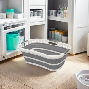 <strong>Popular</strong> Home Multi-functional Storage <strong>Basket</strong> <strong>Plastic</strong> Foldable Large <strong>Laundry</strong> <strong>Basket</strong> Foldable Toy Storage Boxes - Product Image 5