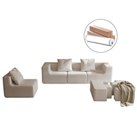 Multi-functional Ingenious Corner Sectional Modular Couch High-Density Foam Luxury Living Room Sofa for Home Furniture Sofa Set