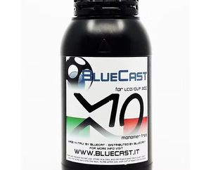 Resina de Impresión 3D BlueCast X10 para LCD/DLP, 0.5 kg, Monocromática, para Máquinas LCD y DLP - Product Image 1
