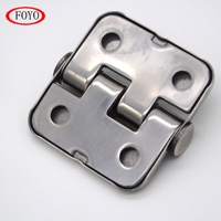 FOYO Factory Direct Charnière à encastrer dissimulée en acier inoxydable 316 pour trappe de porte de bateau, yacht et applications marines, pièces de rechange