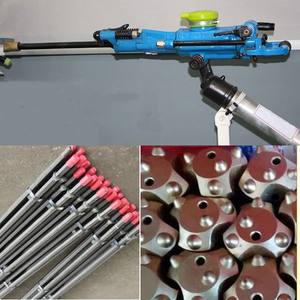 מוט קידוח באיכות גבוהה משושה משושה. 25mm אורך 2 מ 'אורך 12 מטר מוטות צינור צינור עבור פטיש ג' ק - Product Image 5