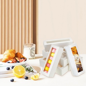 Caja <span class=keywords><strong>de</strong></span> Papel para Postres con Ventana para Pastelería, Caja para Postres con Tapa, Cajas Personalizadas para Eclairs <span class=keywords><strong>y</strong></span> Crema Pastelera - Product Image 5