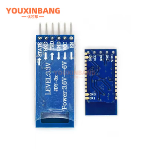 <span class=keywords><strong>Module</strong></span> <span class=keywords><strong>Bluetooth</strong></span> double mode 2.4G JDY-34 SPP-C Host 4DB pour imprimante, prend en charge la connexion multi-appareils, compatible avec <span class=keywords><strong>HC</strong></span>-<span class=keywords><strong>05</strong></span> <span class=keywords><strong>HC</strong></span>-<span class=keywords><strong>06</strong></span> - Product Image 5